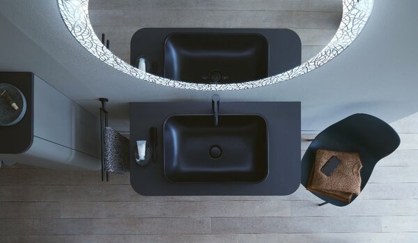 Duravit C.1 baterie lavoar stativ negru C11030002046