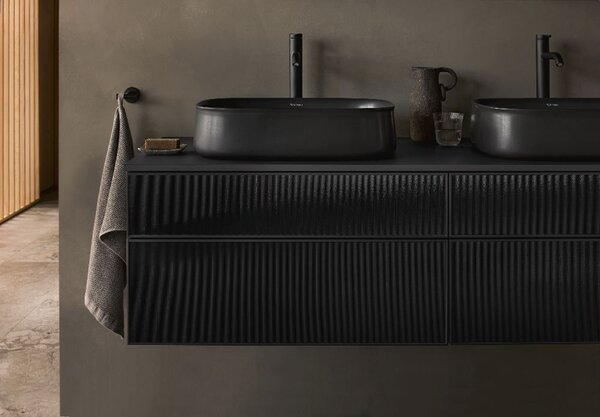 Duravit C.1 baterie lavoar stativ negru C11030002046