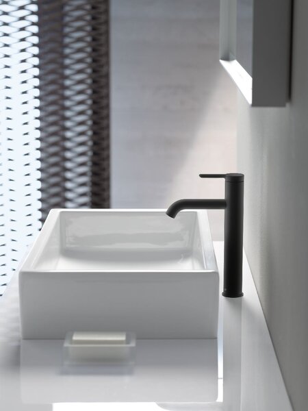 Duravit C.1 baterie lavoar stativ negru C11030002046