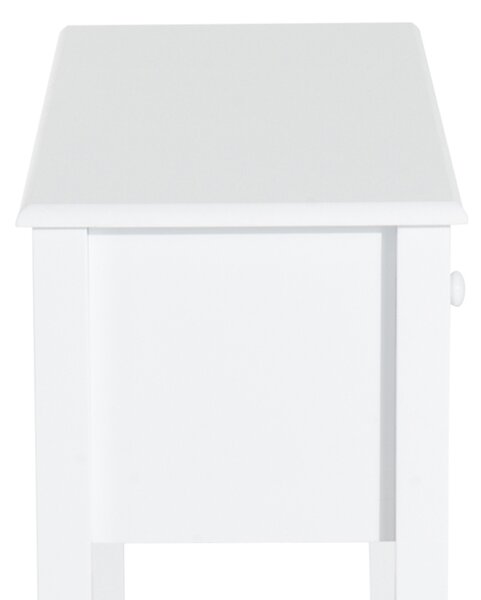 HOMCOM Masă Consolă Modernă cu 3 Sertare, Consolă de Intrare din MDF, pentru Hol, Sufragerie, 100x32x85 cm, Alb | Aosom Romania