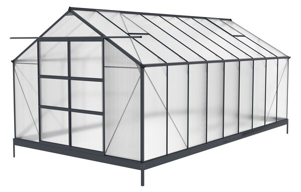 Sera din aluminiu Azalia 2,5 x 5,5 m CoverTech antracit