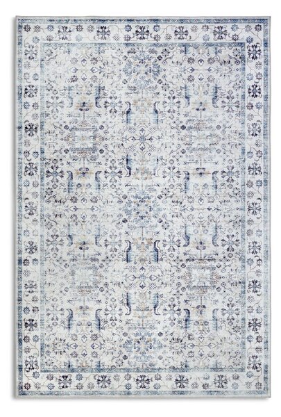 Covor albastru deschis 160x230 cm Saveh Cream Blue – Elle Decoration