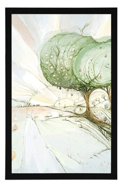 Poster natura abstractă