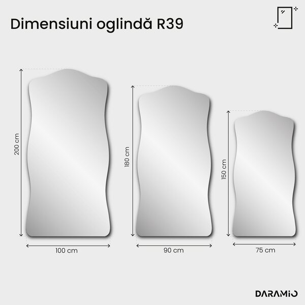 Oglindă antică Pure R39