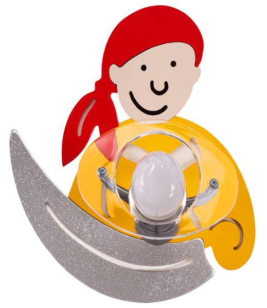 Lampa de perete PIRATE YELLOW 4717