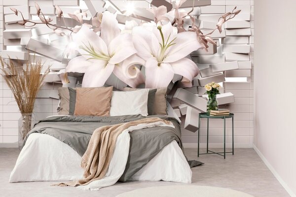 Tapet crin în design modern
