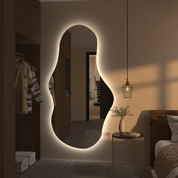 Oglindă atipică cu iluminare LED G1