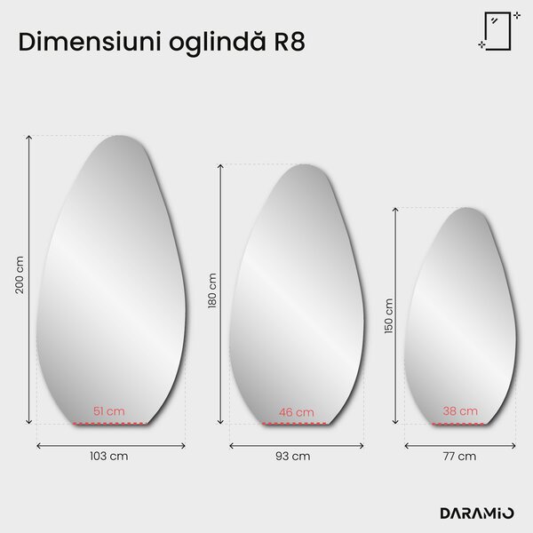 Oglindă Pure R8