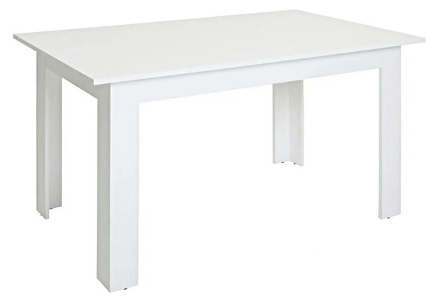 Masa STO/138 BIS, alb, PAL, 138x80x78 cm