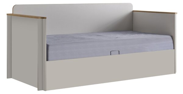 Pat cu spatiu depozitare pentru copii mici (Toddler Bed) 90x200 cm, colectia Sirius