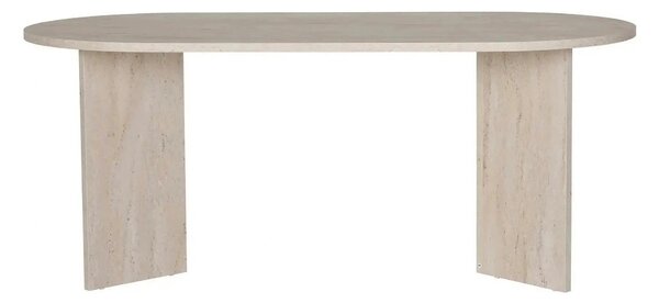 Masa SABLIN, travertin, PAL laminat, 180x90x75 cm