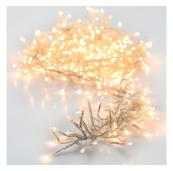 LED Ghirlandă de Crăciun pentru exterior 768xLED/230V/8 funcții 8,5 m IP44 alb cald