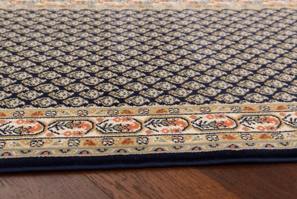Covor Clasic Sufragerie, Model Kasmar 9595-234, Albastru 80 x 150, Dreptunghi