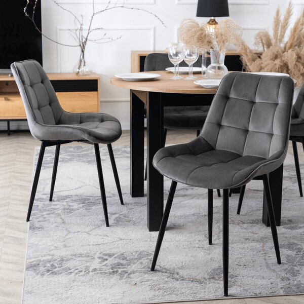 Scaun sufragerie Clavar (gri) . Promo -10%. 1118910