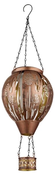 Globo 36140 - Decorațiune solară suspendată LED 12xLED/0,02W/3V IP44 balon zbură