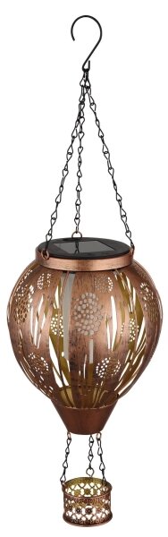Globo 36140 - Decorațiune solară suspendată LED 12xLED/0,02W/3V IP44 balon zbură