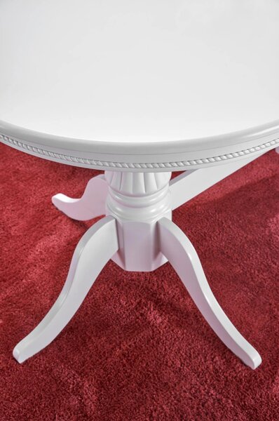 Masa alba vintage JOSEPH, 150/190x90x77 cm