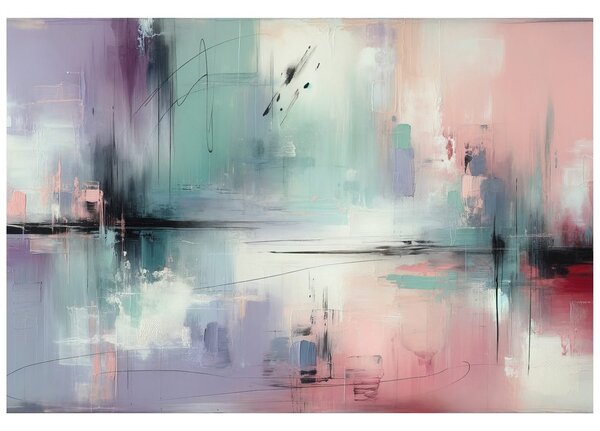 Tapet tușe abstracte pastelate
