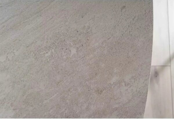 Masa ARMANI, gri cu efect de marmura, 160/220x90x76 cm