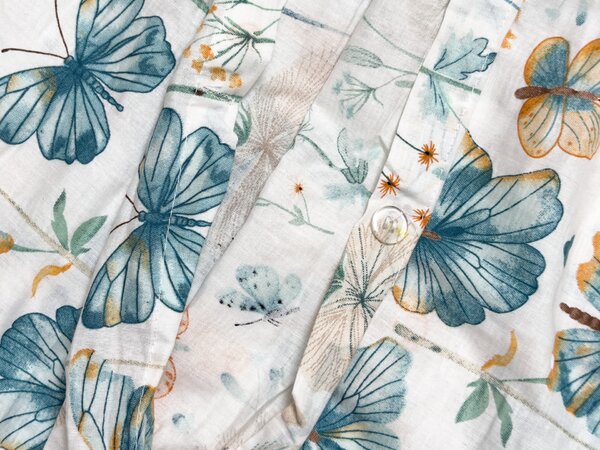 Lenjerie de pat din bumbac creponat pentru patut Renforcé ELIVINE albă Dimensiune lenjerie de pat: 45 x 65 cm | 90 x 140 cm
