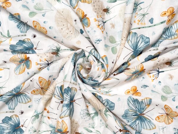 Lenjerie de pat din bumbac creponat pentru patut Renforcé ELIVINE albă Dimensiune lenjerie de pat: 45 x 65 cm | 90 x 140 cm