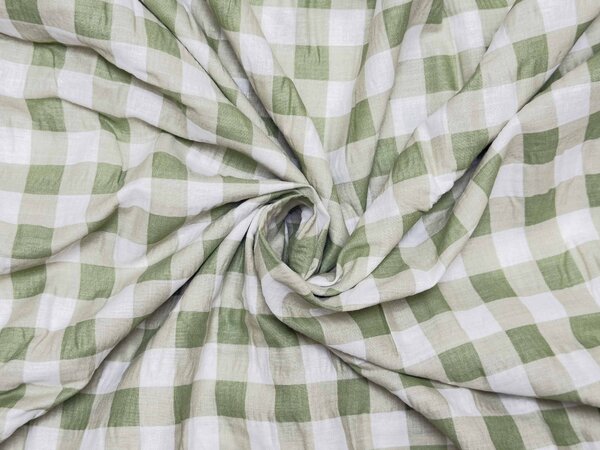 Lenjerie de pat din crep pentru patut Renforce GRENTIS verde Dimensiune lenjerie de pat: 45 x 65 cm | 90 x 140 cm
