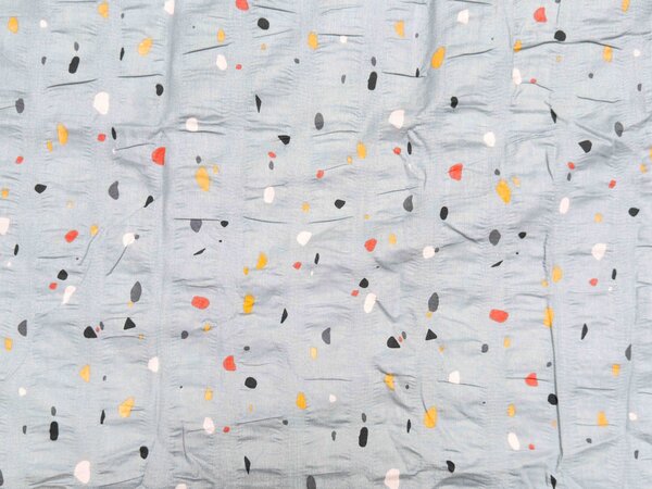 Lenjerie de pat din crepon pentru patut Renforce PINTURA gri Dimensiune lenjerie de pat: 45 x 65 cm | 90 x 140 cm