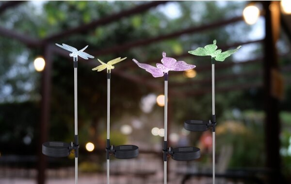 Globo 33949-4 - SET 4x Lampă solară LED/0,06W/3V