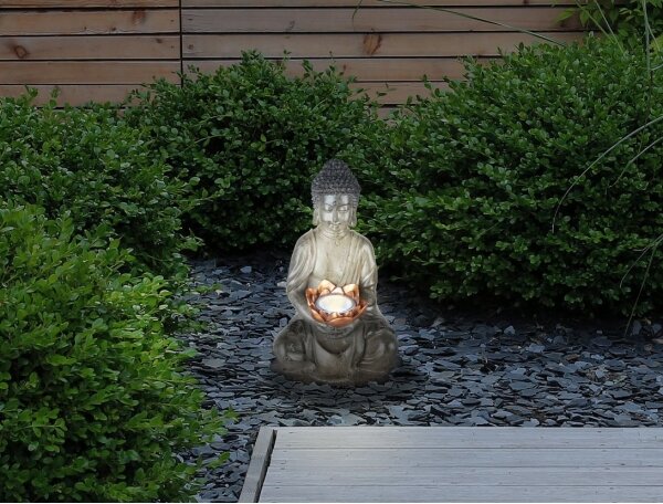 Corp de iluminat LED solar GLOBO 33144 SOLAR statuie LED/0,06W IP44