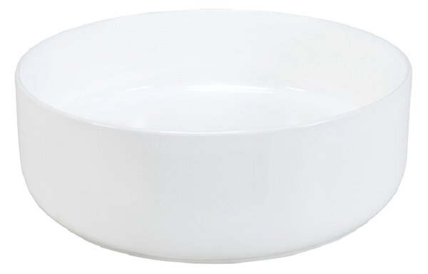 Comad Maja lavoar 36.5x36.5 cm rotund de blat alb luciu UN-MAJA-GW