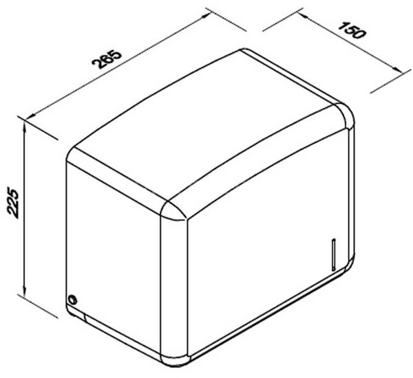 Faneco Hit dispenser hârtie || P300POB