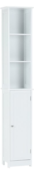 Dulap ATENE TYPUL 1, alb, cu o usa, 30x24x172 cm