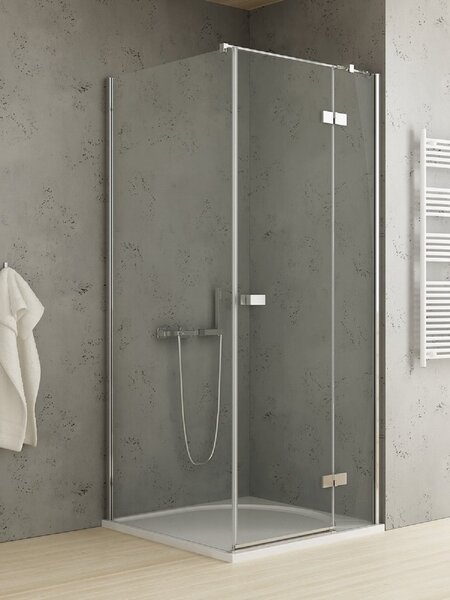 New Trendy Reflexa cabină de duș 120x90 cm dreptunghiular crom luciu/sticlă transparentă EXK-5125