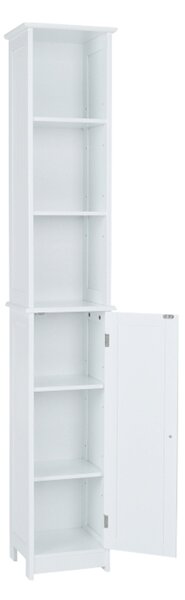 Dulap ATENE TYPUL 1, alb, cu o usa, 30x24x172 cm
