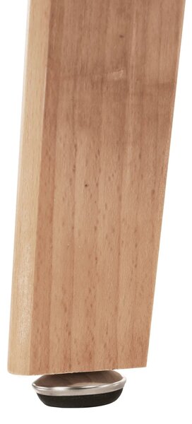 Masa CYRUS 2 NEW, alb/stejar, 120x80x75 cm