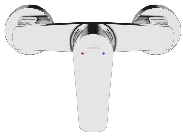 Invena Alonia baterie de duș perete crom BN-70-001