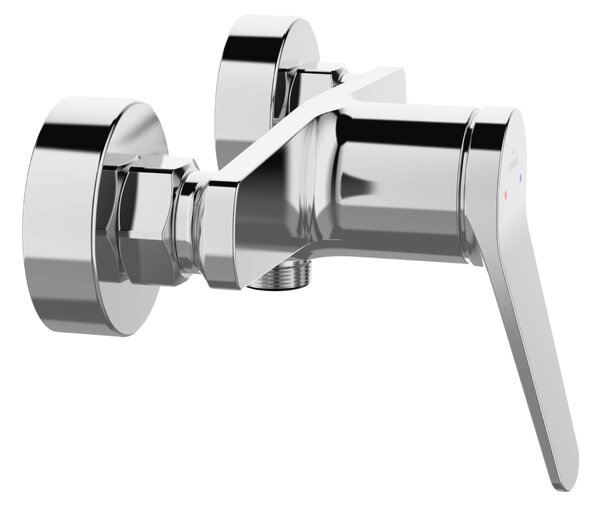 Invena Alonia baterie de duș perete crom BN-70-001
