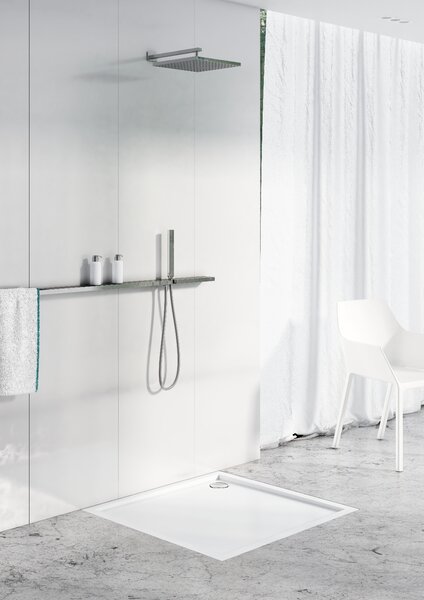 Schedline Estima cădiță de duș pătrată 90x90 cm alb 3SP.E2K-9090