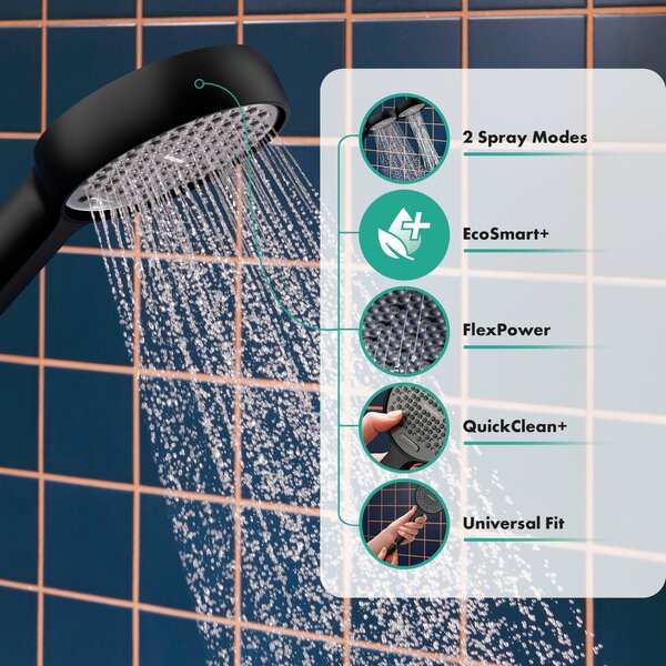 Hansgrohe Activera Select S duș de mână negru 28034670