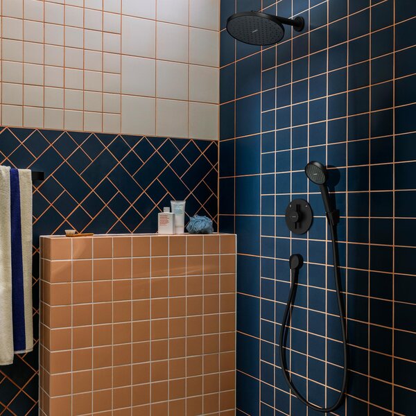 Hansgrohe Activera S cap de duș 24x24 cm rotund negru 28057670