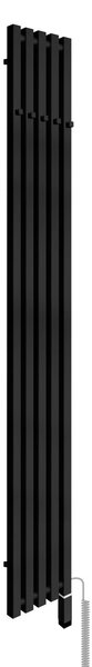 Oltens Stang (s) încălzitor electric 180x23 cm negru mat 55126300
