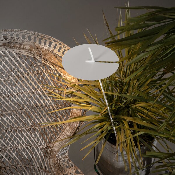 Karman Xana lampă LED trotuar exterior alb h=130cm, Alb, Metal, Design