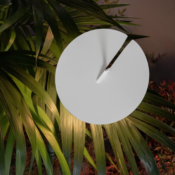 Karman Xana lampă LED trotuar exterior alb h=130cm, Alb, Metal, Design