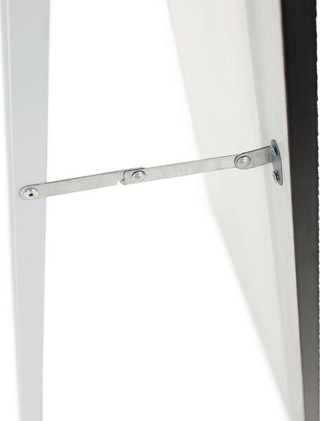 Oglinda LAVAL, negru, metal/lemn, 40x150 cm