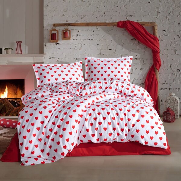 Lenjerie de pat King Size Ranforce – 100% Bumbac (AMOR V2)