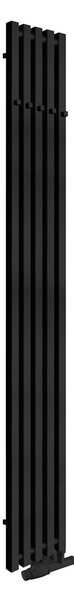 Oltens Stang (s) calorifer de baie decorativ 180x23 cm negru mat 55026300