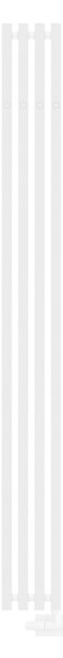 Oltens Stang (s) calorifer de baie decorativ 180x18 cm alb 55025000