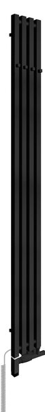Oltens Stang (s) calorifer de baie decorativ 180x18 cm negru mat 55025300