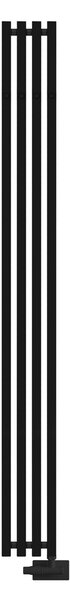 Oltens Stang (s) calorifer de baie decorativ 180x18 cm negru mat 55025300