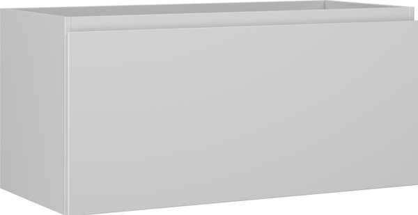 Mexen Orio, mobilier baie 100 cm, 1 sertar, gri mat, 91A10-10047-1-BF62